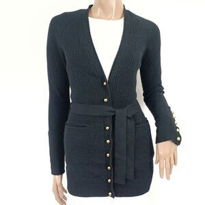 MARC BY MARC JACOBS Sweater Long Belted Cardigan Cashmere S